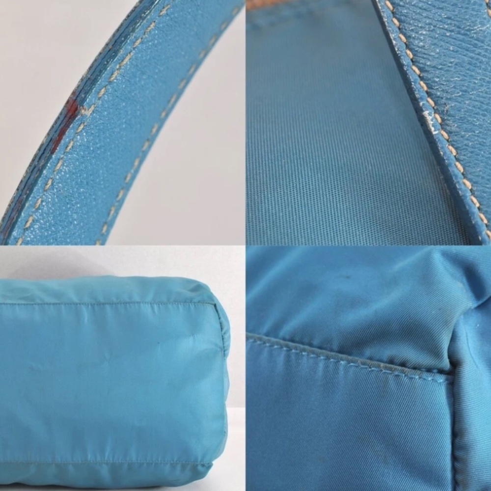 💯Auth. PRADA TESSUTO BOSTON BAG - Picture 12 of 13